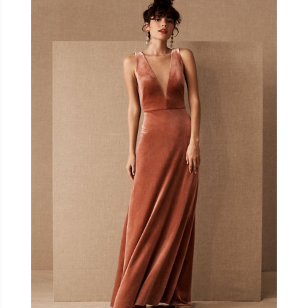 Jenny Yoo Logan Dress Rose